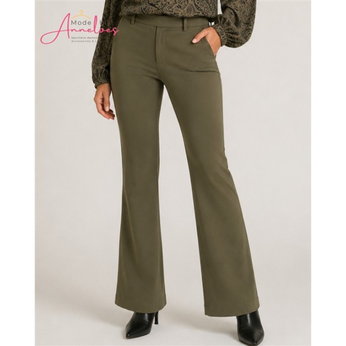 Lady Day Broek Poppy flared travel Deep Forest Lady Day Broek Poppy flared travel Deep Forest